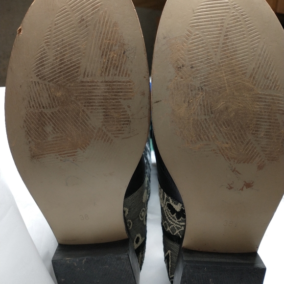 Leather / Fabric Riding Boots - Picture 8 of 9